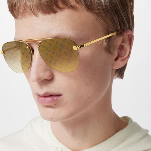 Authentic Louis Vuitton Clockwise Sunglasses Z1020W W/ Dust Bag, Box And Bag - Picture 7 of 16